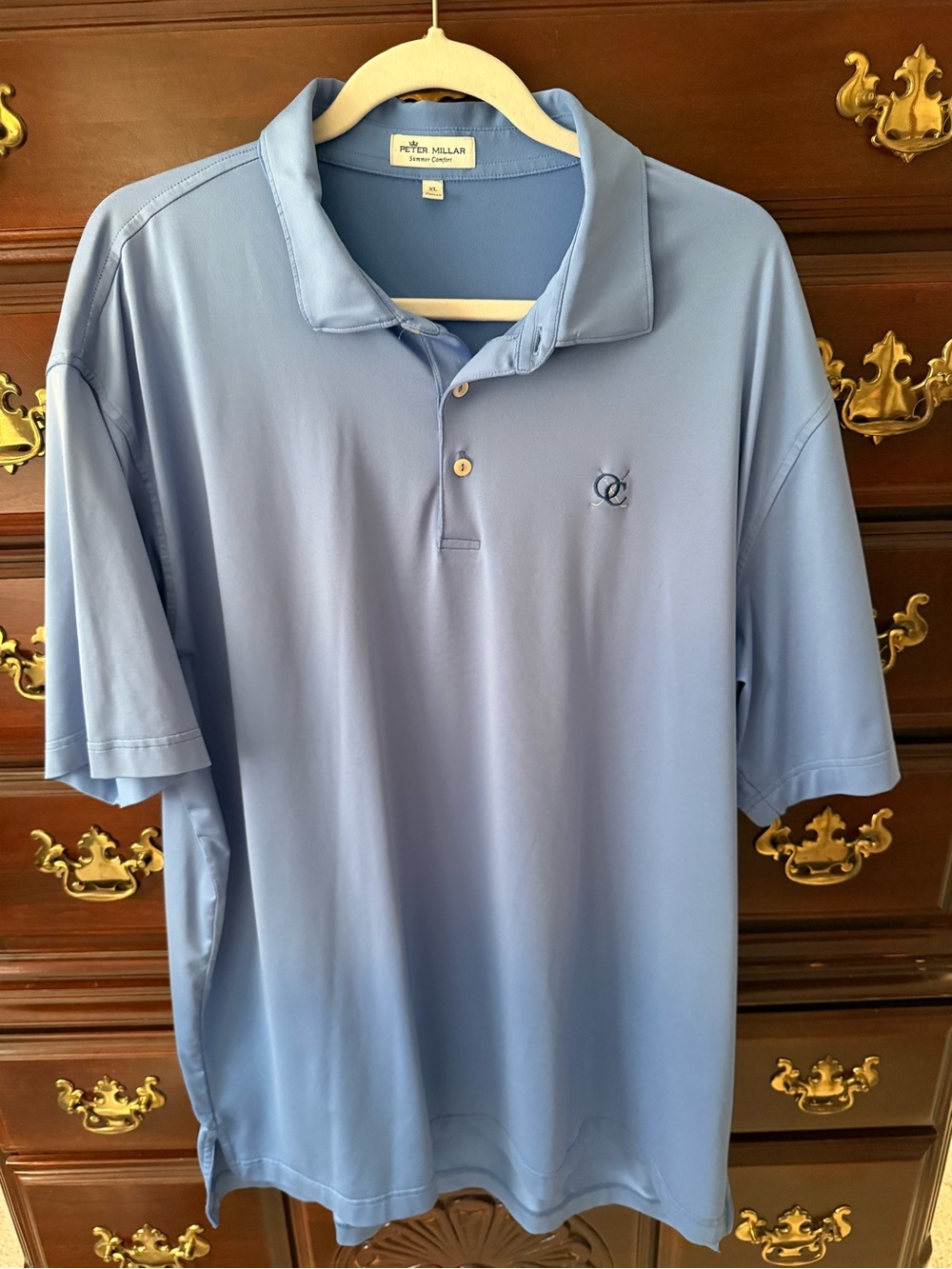 Peter Millar Men’s Sky Blue Polo Shirt